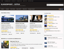 Tablet Screenshot of hotels.glasgowvant.com